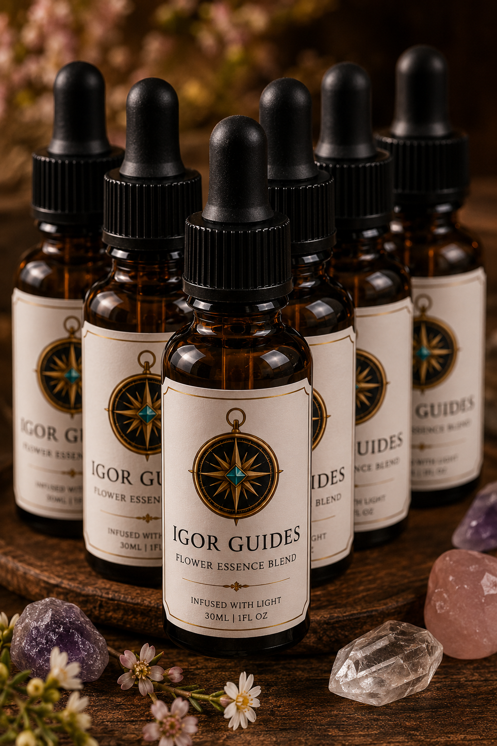 Igor Guides Flower Essence Blend bottle vertical