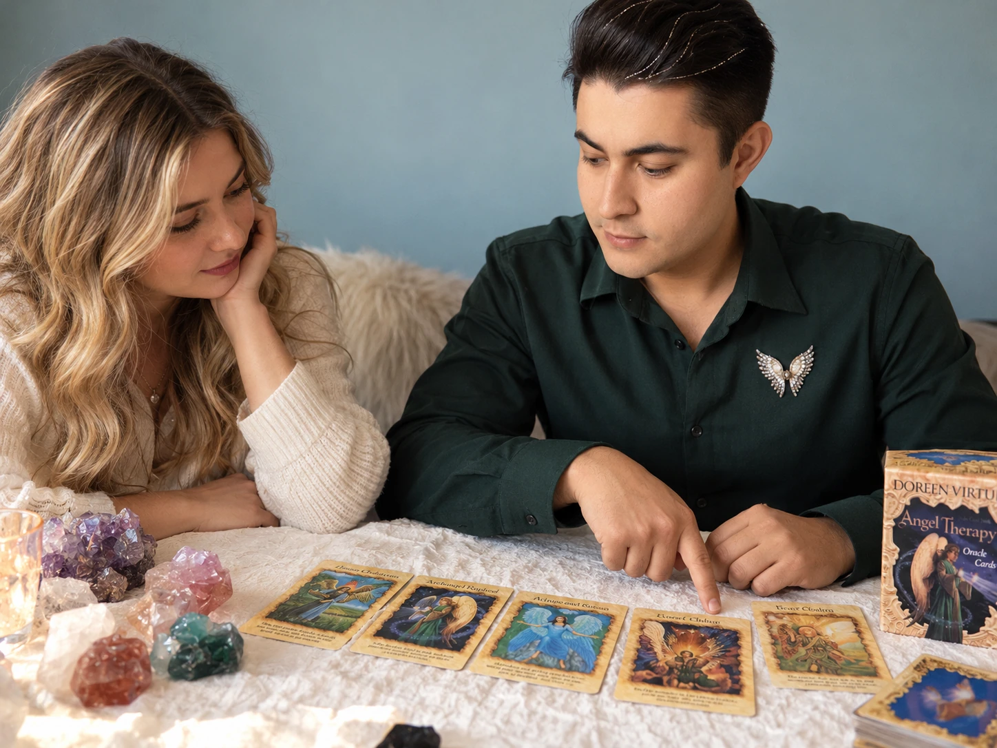 Igor Davis offering Angel Therapy at Igor Guides